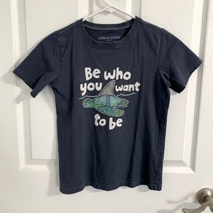 Life is Good crusher tee. Kids size large (fits like an 8)